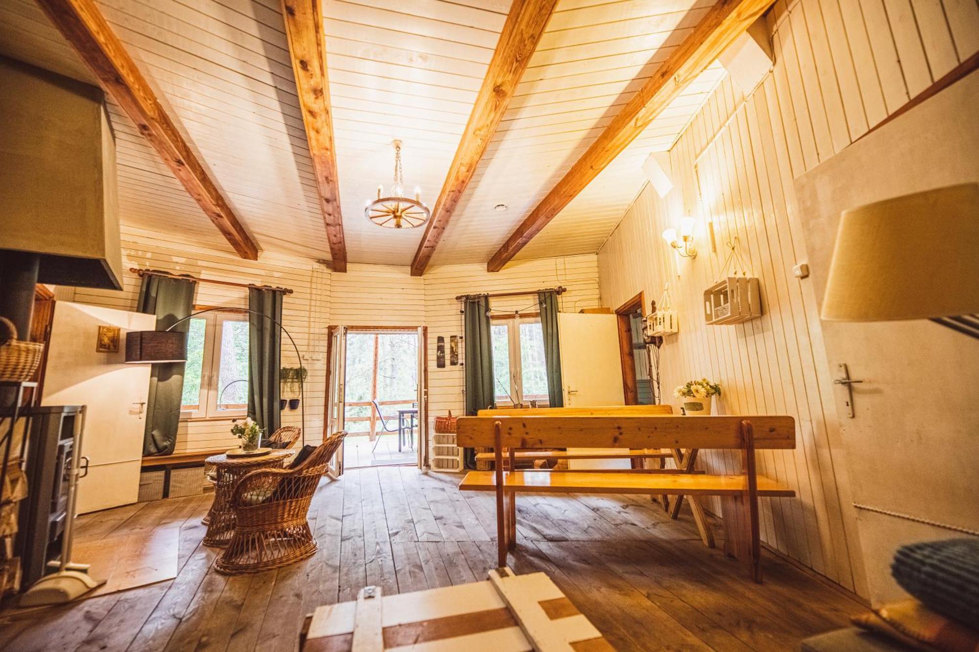 Cozy Nature Retreat With Patio Fireplace Garden Maciejowice Ngoại thất bức ảnh