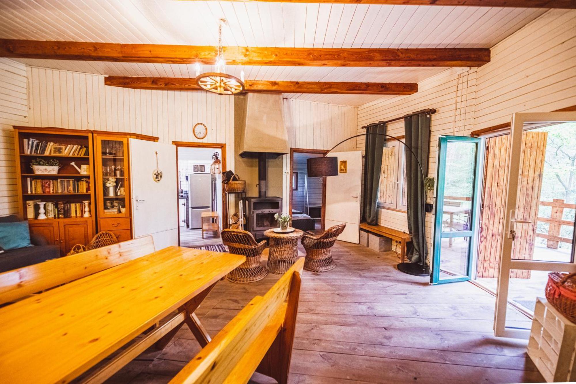 Cozy Nature Retreat With Patio Fireplace Garden Maciejowice Ngoại thất bức ảnh