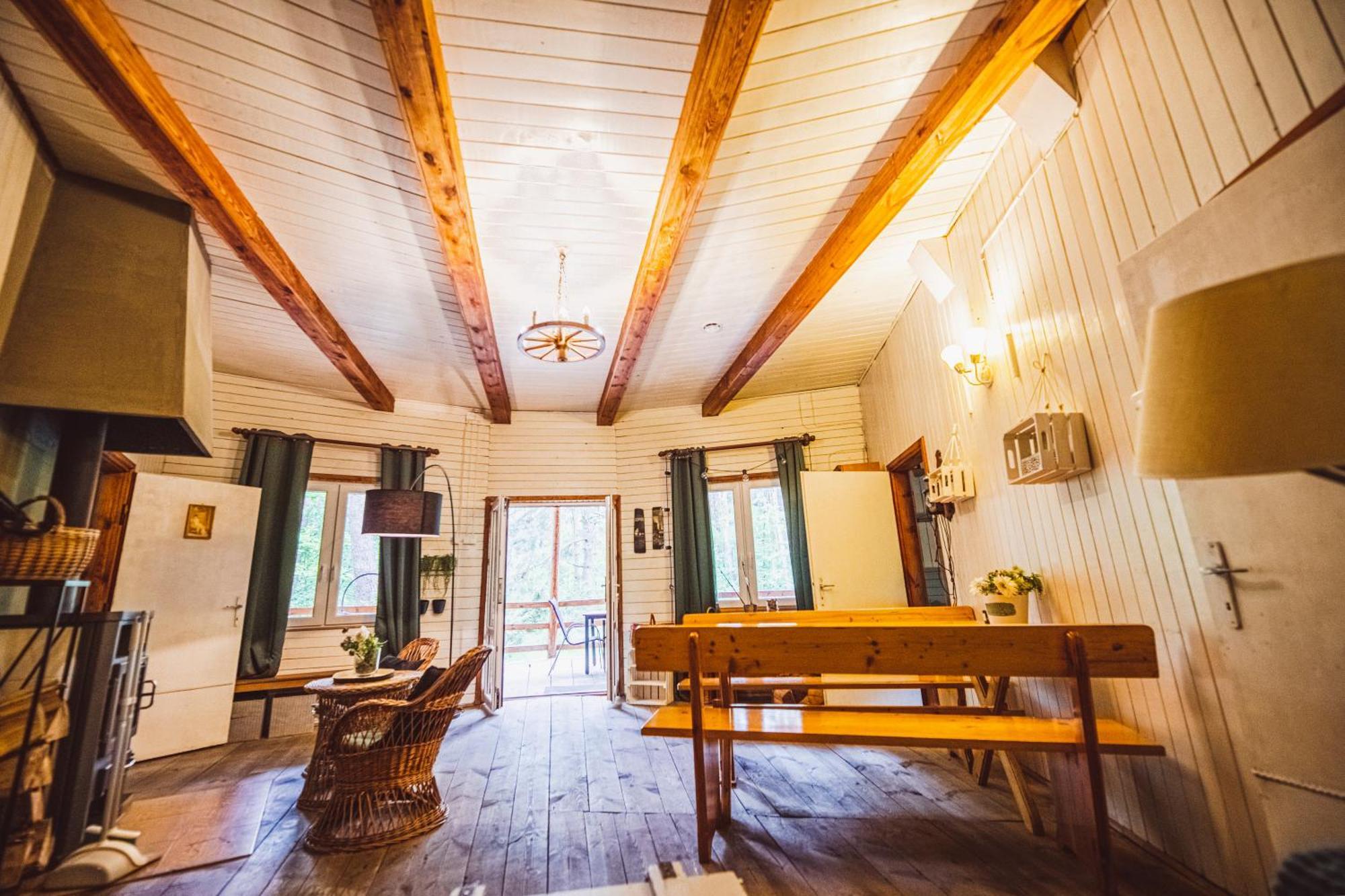 Cozy Nature Retreat With Patio Fireplace Garden Maciejowice Ngoại thất bức ảnh