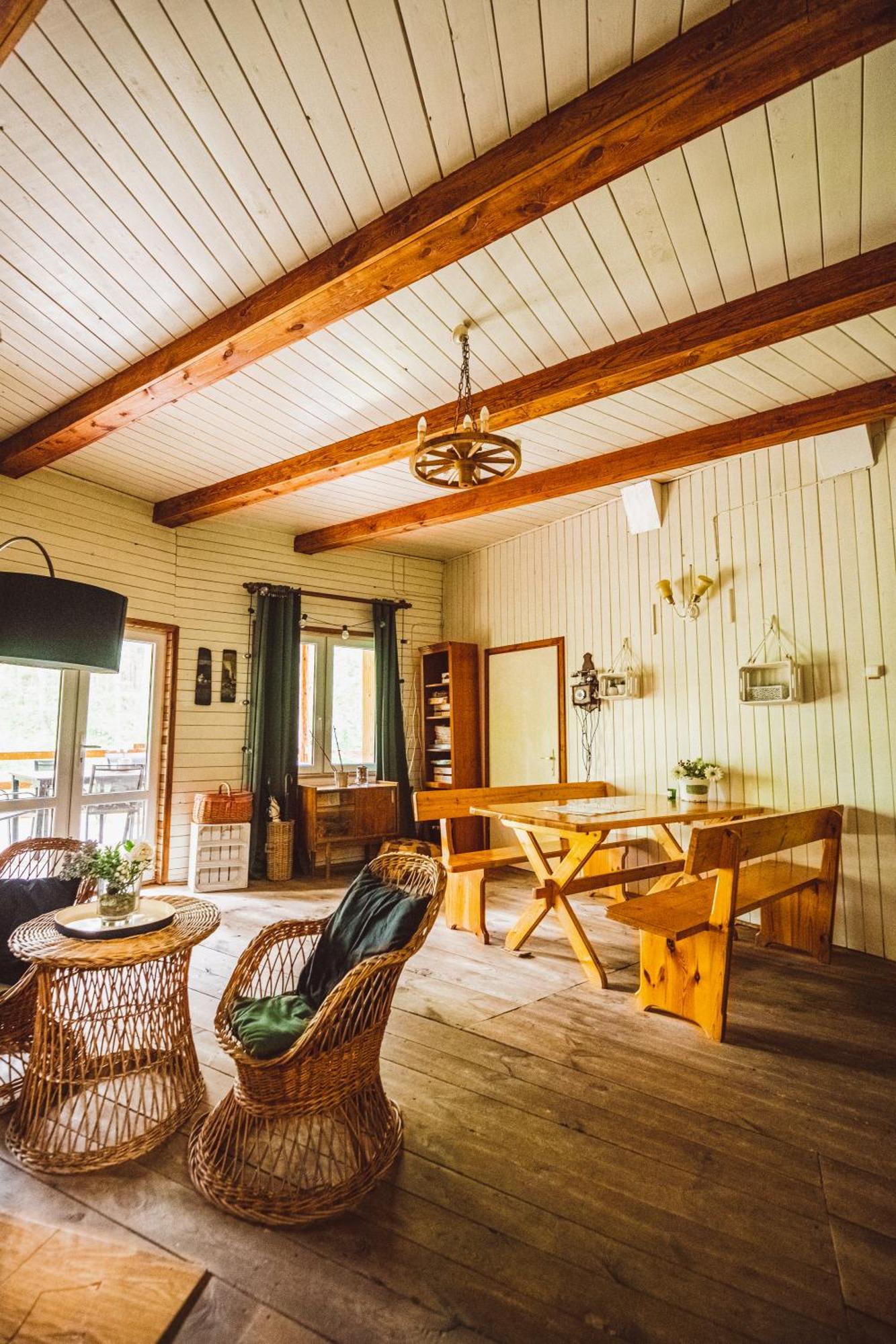 Cozy Nature Retreat With Patio Fireplace Garden Maciejowice Ngoại thất bức ảnh